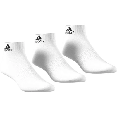 MEIA ADIDAS CUSHIONED ANKLE 3 PARES (UNISSEX) - Branco