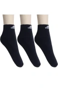 MEIA ADIDAS CUSHIONED ANKLE PACOTE COM 3 PARES - Preto