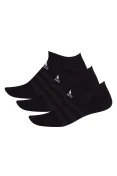 MEIA ADIDAS CUSHIONED LOW-CUT 3 PARES CANO BAIXO UNISSEX - Preto