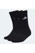 MEIA ADIDAS CUSHIONED SPORTSWEAR CREW 3/P - Preto