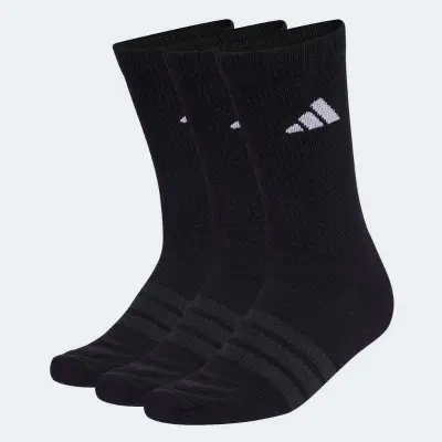 MEIA ADIDAS CUSHIONED SPORTSWEAR CREW 3/P - Preto