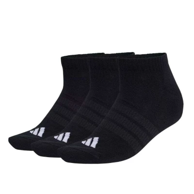 MEIA ADIDAS ESSENTIALS CANO BAIXO 3/P - Preto