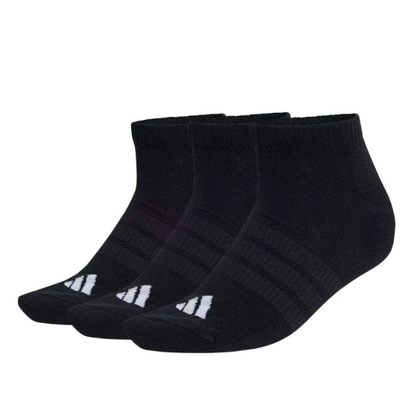 MEIA ADIDAS ESSENTIALS CANO BAIXO 3/P - Preto