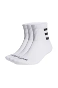 MEIA ADIDAS HC 3S QUART PACOTE COM 3 PARES UNISSEX - Branco