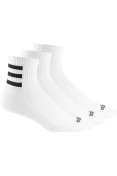 MEIA ADIDAS HC 3S QUART PACOTE COM 3 PARES UNISSEX - Branco