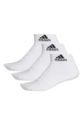 MEIA ADIDAS LIGHT ANK CANO MEDIO PCT C/3 - Branco