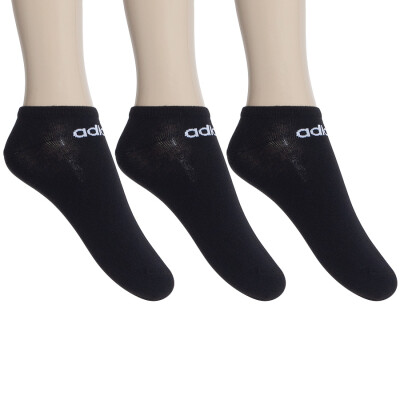 MEIA ADIDAS NO SHOW PACOTE COM 3 PARES 39/42 - Preto