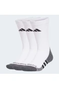 MEIA ADIDAS PERFORMANCE CLIMACOOL 3/P - Branco/grafite MEIA ADIDAS PERFORMANCE CLIMACOOL 3/P - Branco/grafite