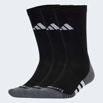 MEIA ADIDAS PERFORMANCE CLIMACOOL 3/P - Preto/grafite