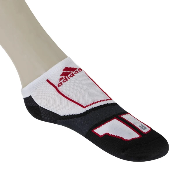 MEIA ADIDAS RUNNING TAMANHO 34-38 PACOTE COM 2 - Branco/preto