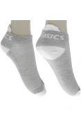 MEIA ASICS COTTON LOW PACOTE COM 3 - Branco/cinza