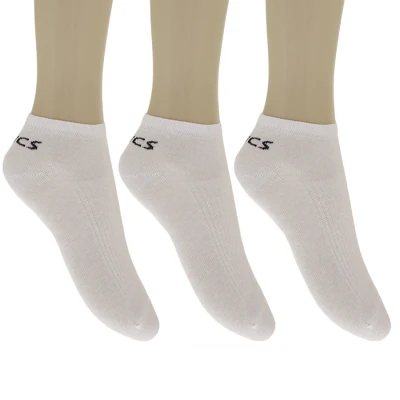 MEIA ASICS COTTON SPORTS LOW CUT PACOTE COM 3 - Branco MEIA ASICS COTTON SPORTS LOW CUT PACOTE COM 3 - Branco