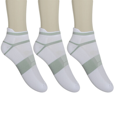 MEIA ASICS QUICK LYTE SINGLE PACOTE COM 3 - Branco