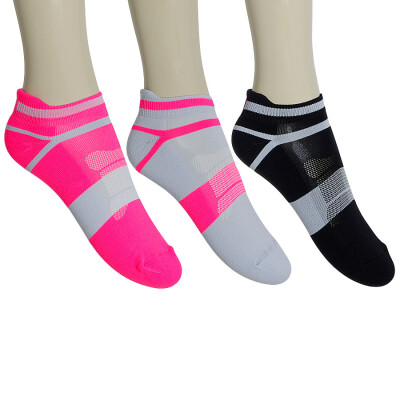 MEIA ASICS QUICK LYTE SINGLE PACOTE COM 3 - Colorido