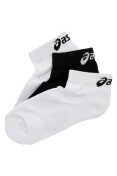 MEIA ASICS STRETCH LOW CUT ASSORTED TAMANHO 39-43 PACOTE COM 3 - Branco/preto MEIA ASICS STRETCH LOW CUT ASSORTED TAMANHO 39-43 PACOTE COM 3 - Branco/preto