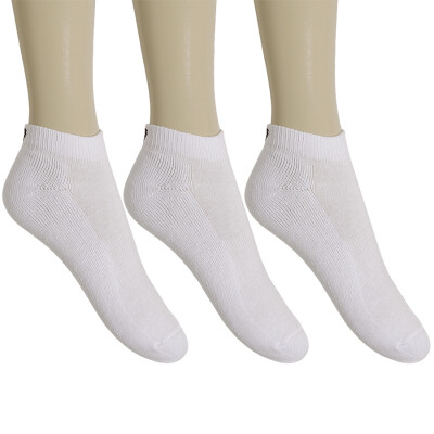 MEIA ASICS STRETCH LOW CUT PACOTE COM 3 PARES - Branco