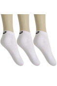 MEIA ASICS STRETCH LOW CUT PACOTE COM 3 PARES - Branco