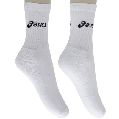MEIA ASICS TENNIS CREW TAMANHO 44-46 PACOTE COM 2 PARES - Branco