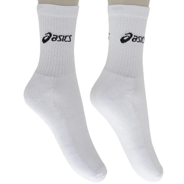 MEIA ASICS TENNIS CREW TAMANHO 44-46 PACOTE COM 2 PARES - Branco