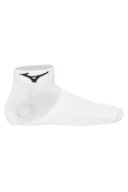 MEIA MIZUNO BASIC CANO BAIXO KIT COM 3 PARES UNISSEX - Branco