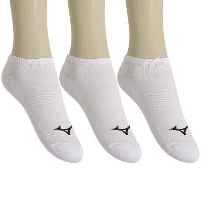 MEIA MIZUNO CRONOS INVISIVEL PACOTE COM 3 PARES - Branco