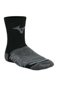 MEIA MIZUNO PERFORMANCE CANO MÉDIO UNISSEX - Preto