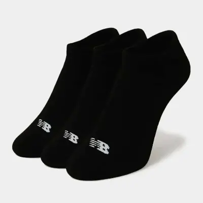 MEIA NEW BALANCE CANO INVISIVEL PCT/3 35-38 - Preto