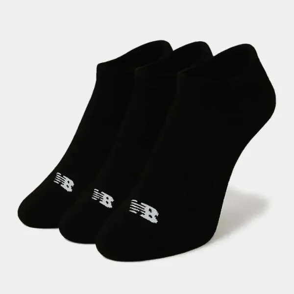 MEIA NEW BALANCE CANO INVISIVEL PCT/3 39-43 - Preto