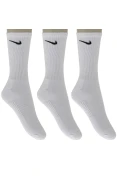 MEIA NIKE CUSHION CREW PACOTE COM 3 PARES - Branco MEIA NIKE CUSHION CREW PACOTE COM 3 PARES - Branco
