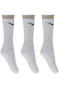MEIA NIKE CUSHION CREW PACOTE COM 3 PARES - Branco MEIA NIKE CUSHION CREW PACOTE COM 3 PARES - Branco