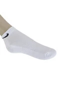 MEIA NIKE CUSHION LOW CUT PACOTE COM 3 - Branco/preto