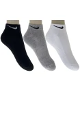MEIA NIKE CUSHION LOW CUT PACOTE COM 3 - Colorido