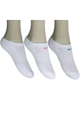 MEIA NIKE CUSHION NO SHOW PACOTE COM 3 - Branco