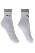 MEIA NIKE CUSHION QUARTER PACOTE COM 3 - Cinza/preto