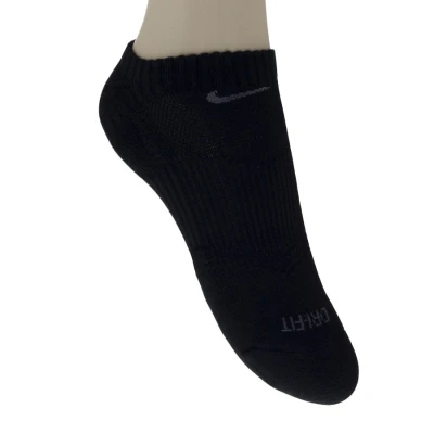 MEIA NIKE DRI-FIT COTTON CUSHION NO SHOW - Preto MEIA NIKE DRI-FIT COTTON CUSHION NO SHOW - Preto