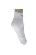 MEIA NIKE DRI-FIT COTTON CUSHION QTR - Branco