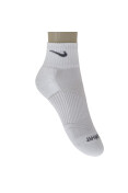 MEIA NIKE DRI-FIT COTTON CUSHION QTR - Branco