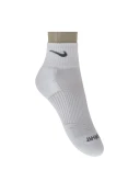 MEIA NIKE DRI-FIT COTTON CUSHION QTR - Branco