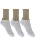 MEIA NIKE DRI FIT CUSHION PACOTE COM 3 - Branco MEIA NIKE DRI FIT CUSHION PACOTE COM 3 - Branco
