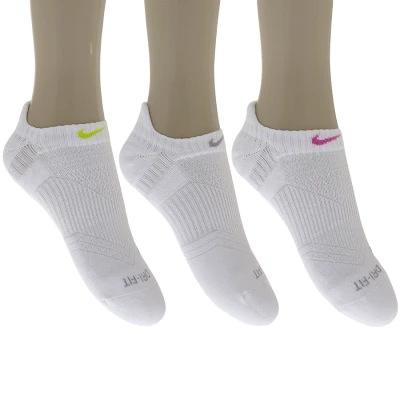 MEIA NIKE DRI FIT CUSHION PACOTE COM 3 - Branco MEIA NIKE DRI FIT CUSHION PACOTE COM 3 - Branco