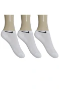 MEIA NIKE EVERYDAY CUSHION LOW PACOTE COM 3 - Branco