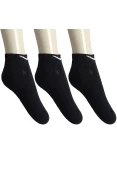 MEIA NIKE EVERYDAY CUSHION LOW PACOTE COM 3 - Preto