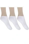 MEIA NIKE EVERYDAY CUSHION PACOTE COM 3 PARES - Branco