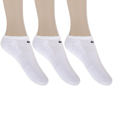 MEIA NIKE EVERYDAY CUSHION PACOTE COM 3 PARES - Branco