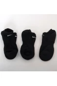 MEIA NIKE EVERYDAY CUSHION PACOTE COM 3 PARES - Preto