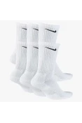 MEIA NIKE EVERYDAY CUSHIONED COM 6 PARES - Branco