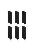 MEIA NIKE EVERYDAY CUSHIONED COM 6 PARES - Preto