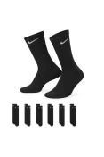 MEIA NIKE EVERYDAY CUSHIONED COM 6 PARES - Preto