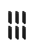 MEIA NIKE EVERYDAY CUSHIONED COM 6 PARES - Preto