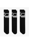 MEIA NIKE EVERYDAY ESSENTIAL CREW PCT C/3 UNIDADES - Preto MEIA NIKE EVERYDAY ESSENTIAL CREW PCT C/3 UNIDADES - Preto